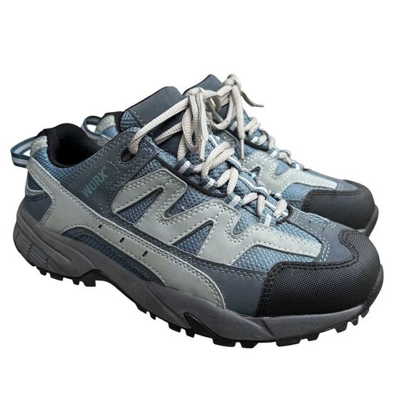 Red Wing Worx Carbide Women's Athletic Safety Toe Work Shoes Blue Size 7W - Picture 1 of 15